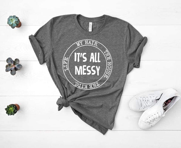 It's all Messy in white
