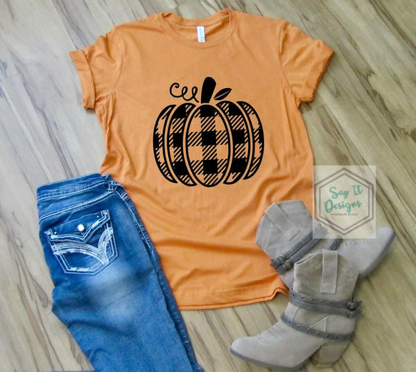 Plaid pumpkins