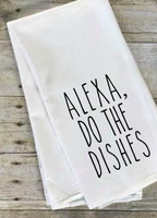 Alexa do the dishes--  tea towel size